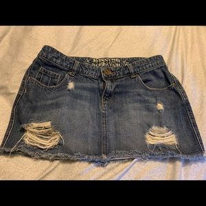 Super Cute Denim Mini Skirt